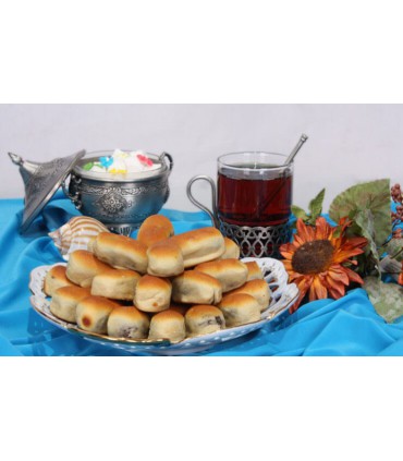 نان خرمایی گردو ریز شکرریز مدل P-nankhormaie-02